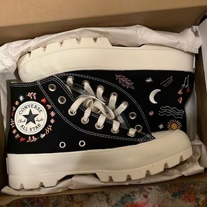 BRAND NEW It’s Okay to Wander Embroidered Converse